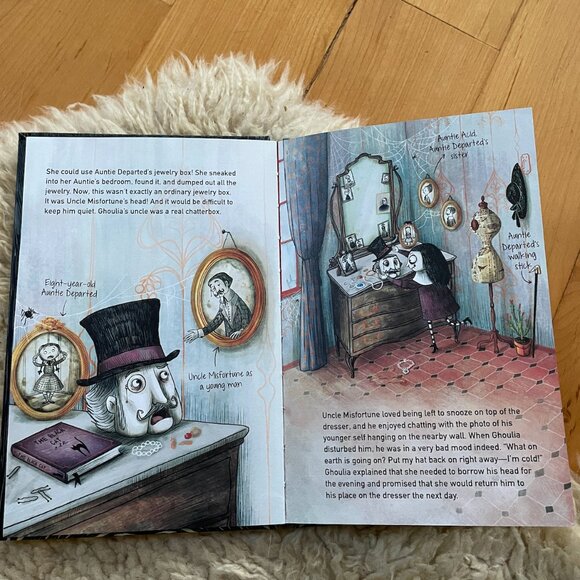 Ghoulia making new friends can be scary hardcover book by Barbara Cantini - Picture 3 of 4